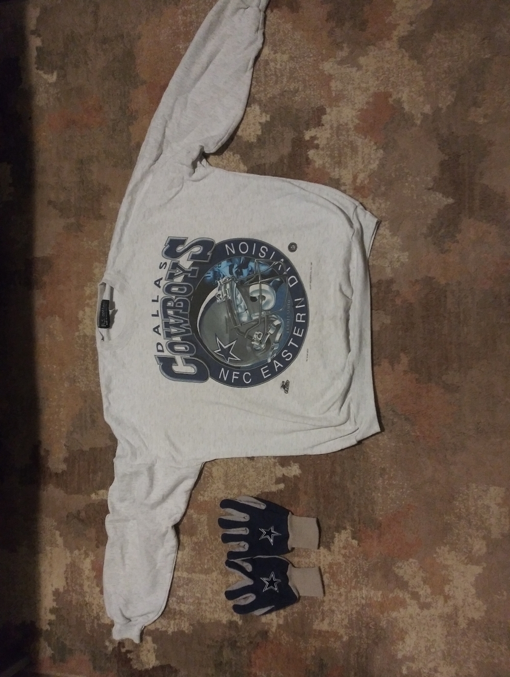 Lot Rare Emmitt Smith P.j. Cotton 1997 Sweater Vtg 90s Dallas Cowboys Crewneck L